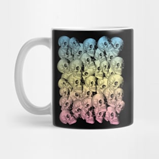 Skull Rainbow †††† Graphic Design Pattern Mug